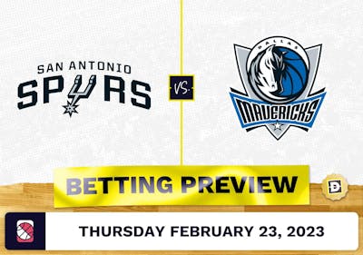 Spurs vs. Mavericks Prediction and Odds - Feb 23, 2023
