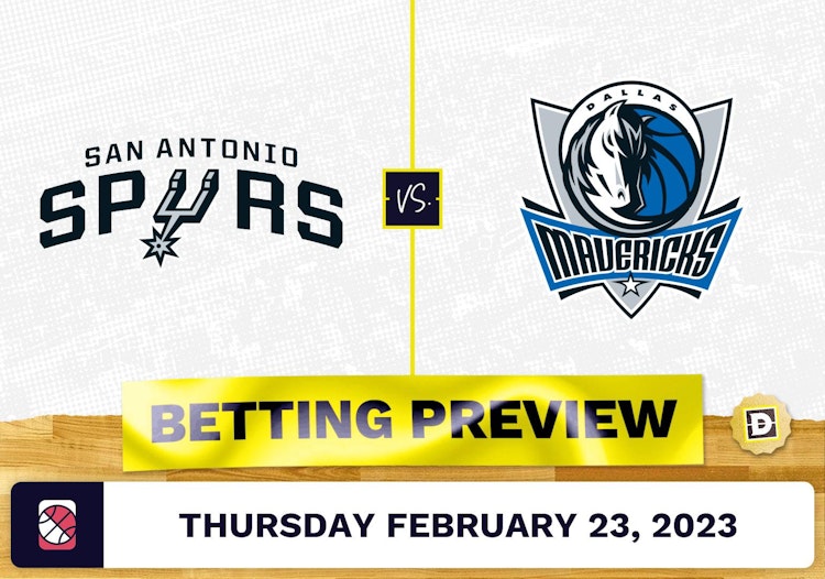 Spurs vs. Mavericks Prediction and Odds - Feb 23, 2023