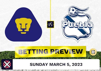 Pumas UNAM vs. Puebla Prediction and Odds - Mar 5, 2023