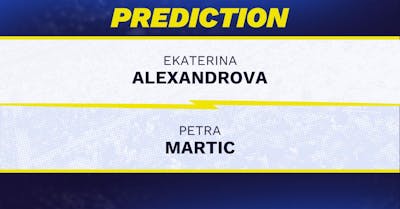 Ekaterina Alexandrova vs. Petra Martic Prediction, Odds, Picks for WTA Linz Open 2025