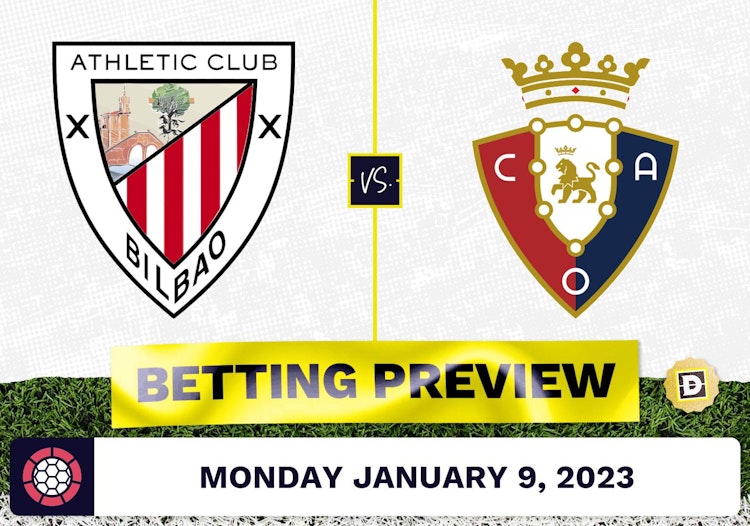 Athletic Bilbao vs. Osasuna Prediction and Odds - Jan 9, 2023