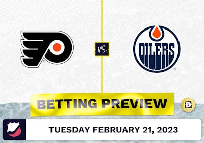 Flyers vs. Oilers Prediction and Odds - Feb 21, 2023