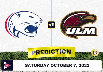 South Alabama vs. Louisiana-Monroe CFB Prediction and Odds - October 7, 2023