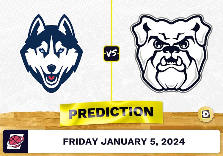 Connecticut vs. Butler Prediction, Odds, College Basketball Picks  [1/5/2024]