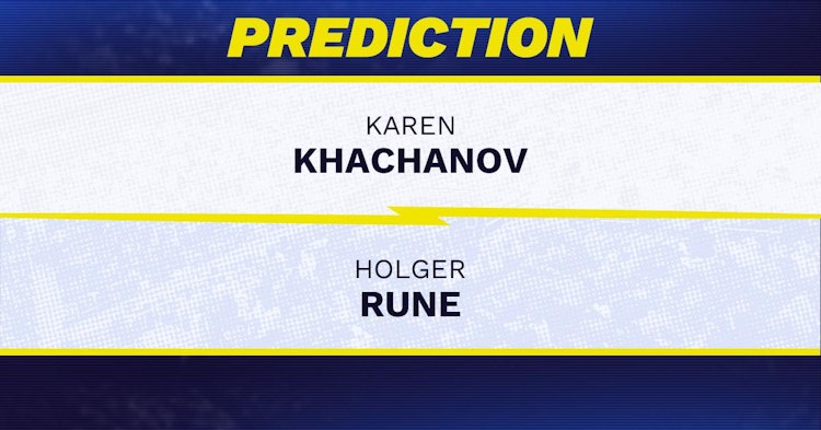 Karen Khachanov vs Holger Rune Tennis Prediction.