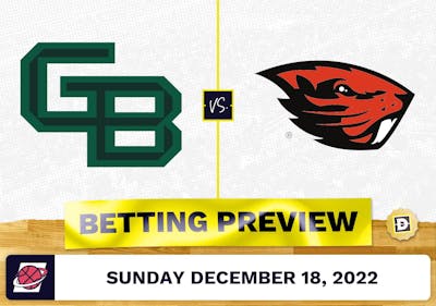 Green Bay vs. Oregon State CBB Prediction and Odds - Dec 18, 2022