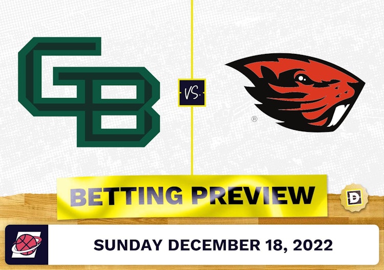 Green Bay vs. Oregon State CBB Prediction and Odds - Dec 18, 2022