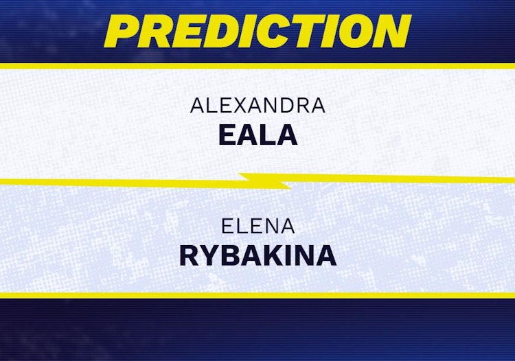 Alexandra Eala vs Elena Rybakina Tennis Prediction.