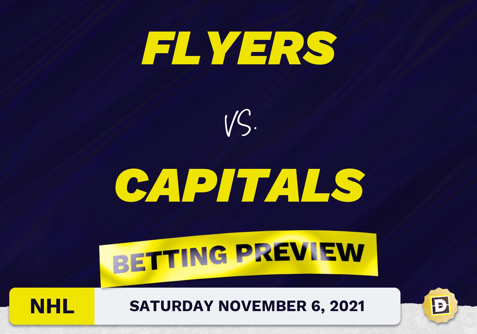 Flyers vs. Capitals Predictions and Odds - Nov 6, 2021