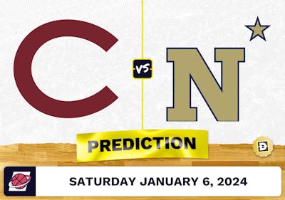 Colgate vs. Navy Prediction, Odds, College Basketball Picks  [1/6/2024]