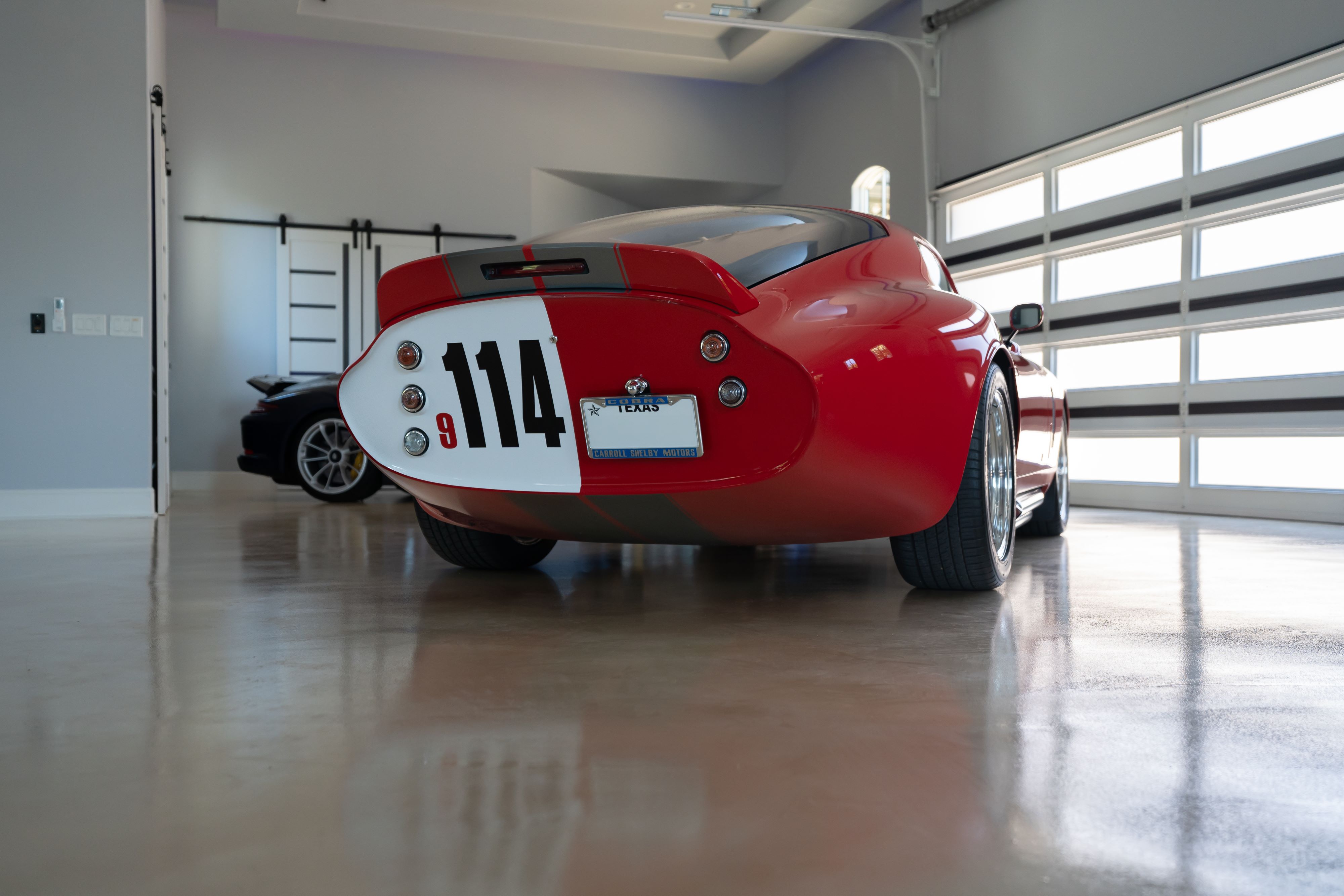 1965 Superformance Shelby Daytona CSX9114 in Monza Red.