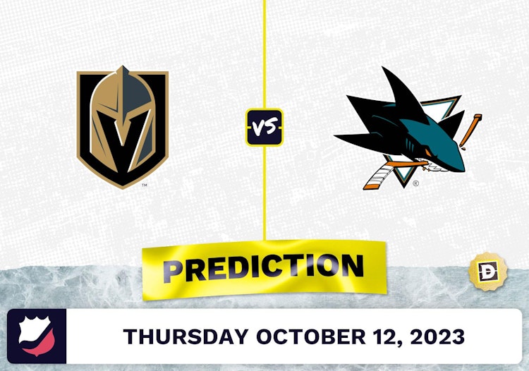 Golden Knights vs. Sharks Prediction and Odds - October 12, 2023