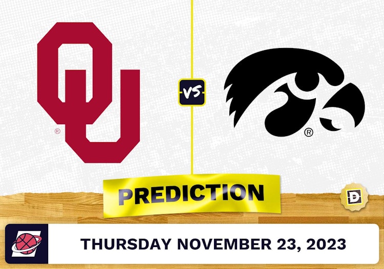 Oklahoma vs. Iowa Basketball Prediction - November 23, 2023