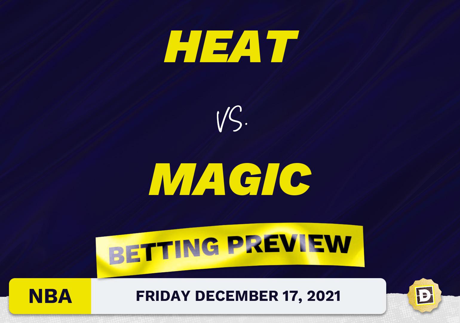 Heat vs. Magic Predictions and Odds - Dec 17, 2021