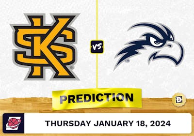 Kennesaw State vs. North Florida Prediction, Odds, College Basketball Picks [1/18/2024]