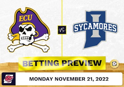 East Carolina vs. Indiana State CBB Prediction and Odds - Nov 21, 2022