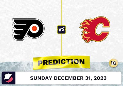 Philadelphia Flyers vs. Calgary Flames Prediction, Odds, NHL Picks  [12/31/2023]