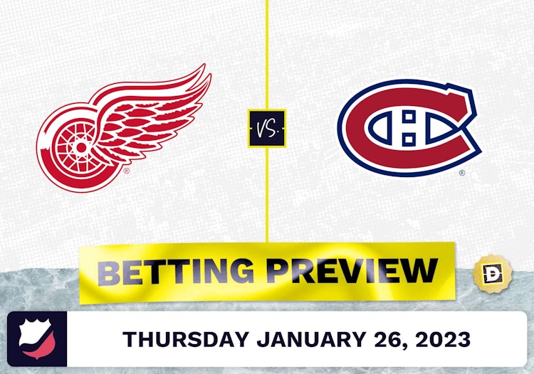Red Wings vs. Canadiens Prediction and Odds - Jan 26, 2023