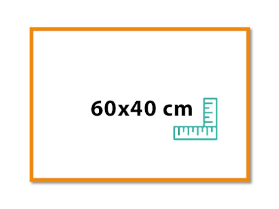 Support panneau 60x40 cm personnalisé impression professionnelle