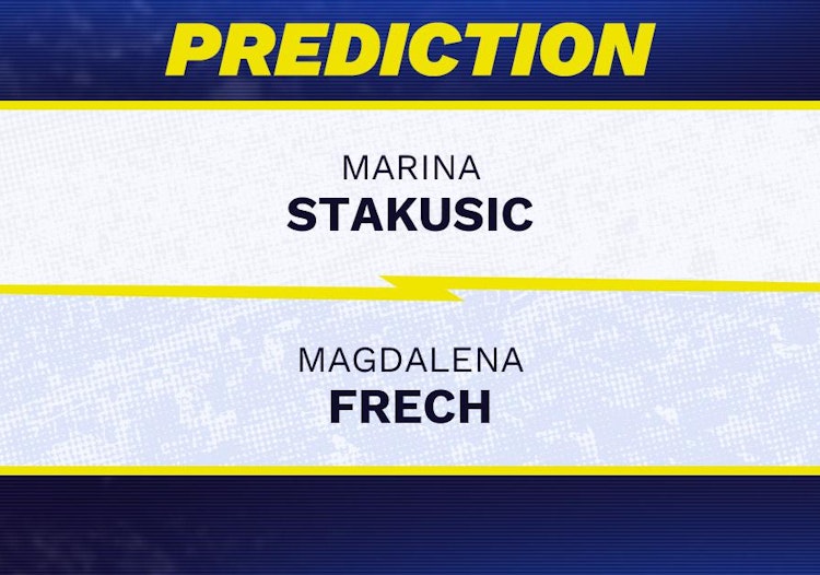 Marina Stakusic vs Magdalena Frech Tennis Prediction.