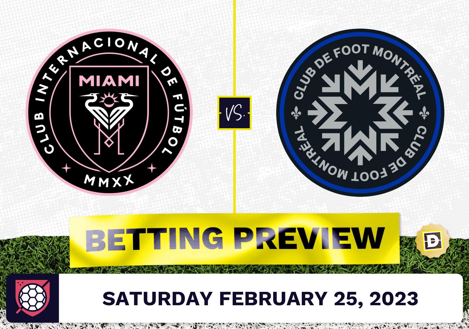 Inter Miami vs. CF Montreal Prediction - Feb 25, 2023