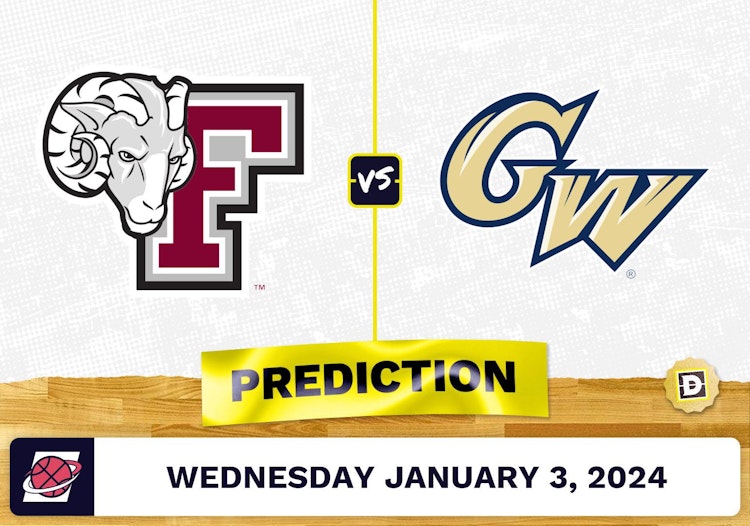 Fordham vs. George Washington Prediction, Odds, College Basketball Picks  [1/3/2024]