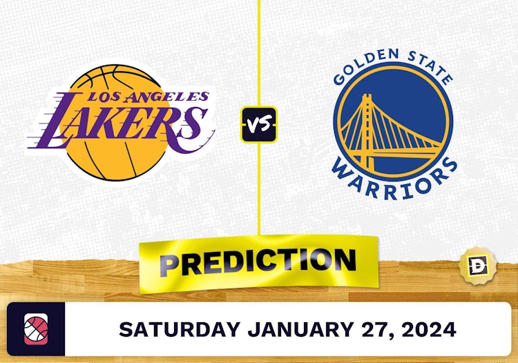 Los Angeles Lakers vs. Golden State Warriors Prediction, Odds, NBA Picks [1/27/2024]