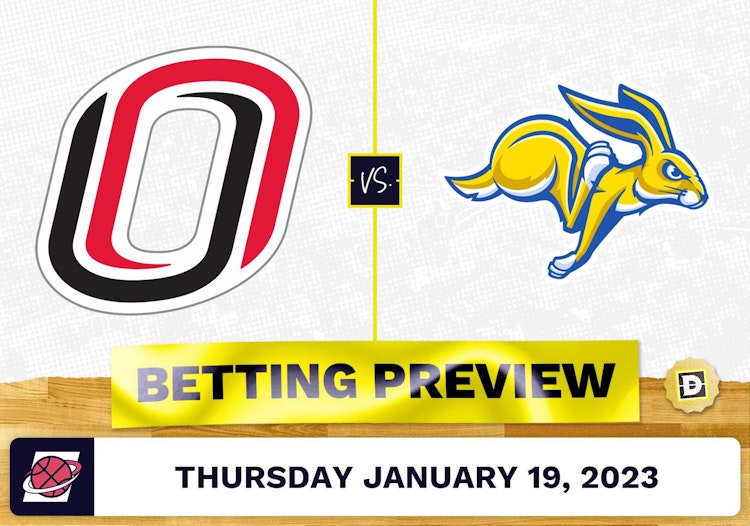 Nebraska-Omaha vs. South Dakota State CBB Prediction and Odds - Jan 19, 2023