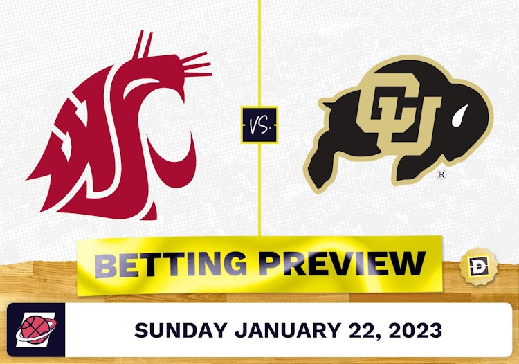 Washington State vs. Colorado CBB Prediction and Odds - Jan 22, 2023
