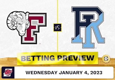 Fordham vs. Rhode Island CBB Prediction and Odds - Jan 4, 2023