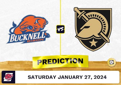 Bucknell vs. Army Prediction, Odds, College Basketball Picks [1/27/2024]