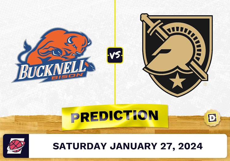 Bucknell vs. Army Prediction, Odds, College Basketball Picks [1/27/2024]