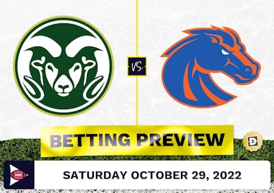Colorado State vs. Boise State CFB Prediction and Odds - Oct 29, 2022