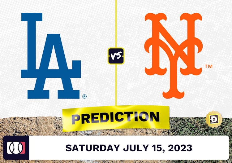 Dodgers vs. Mets Prediction for MLB Saturday [7/15/2023]