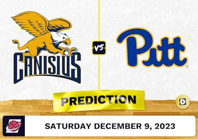 Canisius vs. Pittsburgh Basketball Prediction - December 9, 2023