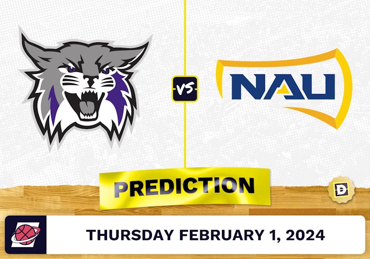 Weber State vs. Northern Arizona Prediction, Odds, College Basketball Picks [2/1/2024]