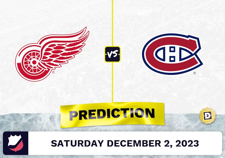 Detroit Red Wings vs. Montreal Canadiens Prediction and Odds - December 2, 2023