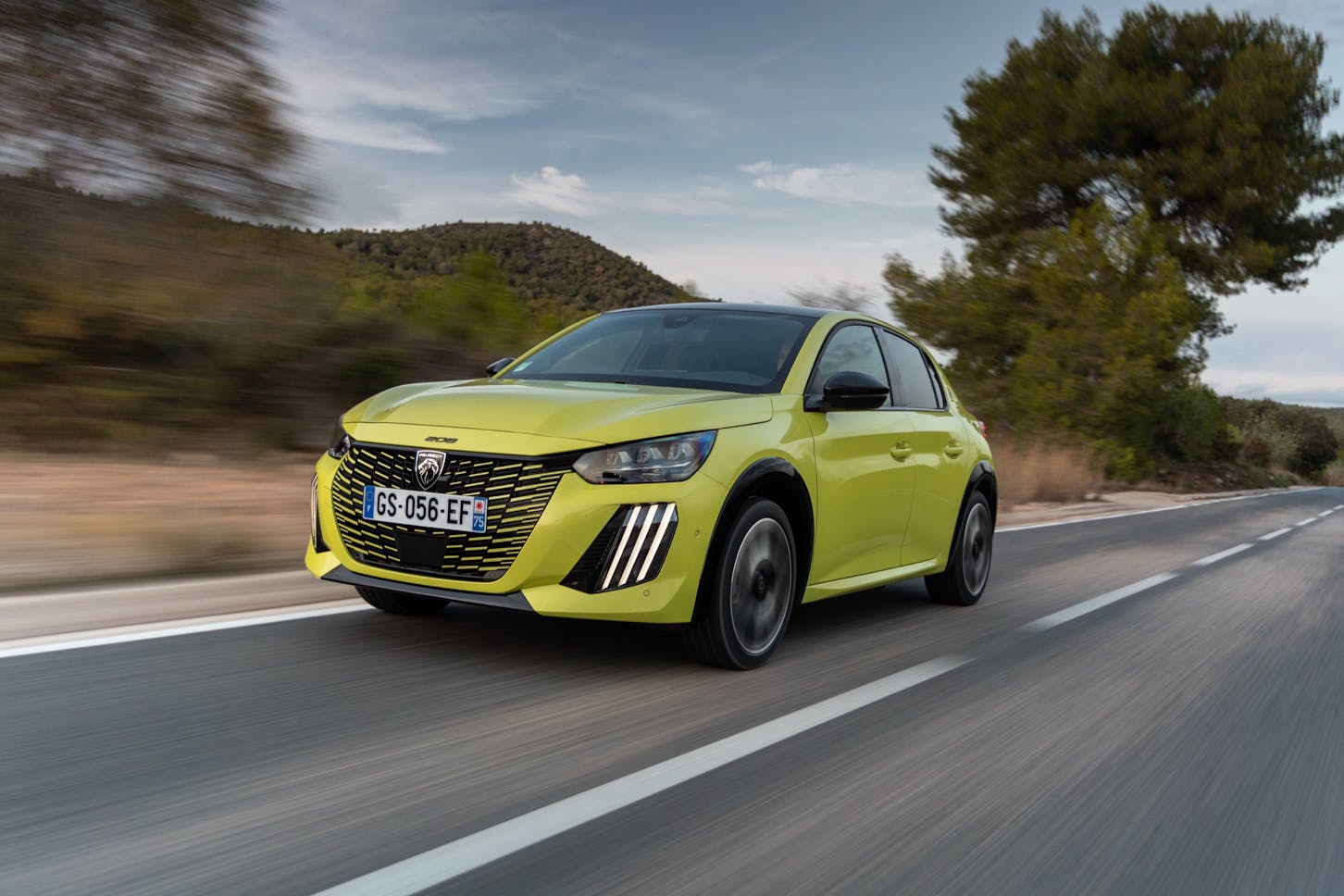 Ein Peugeot 208.