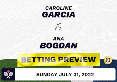 Caroline Garcia vs. Ana Bogdan Predictions - Jul 31, 2022
