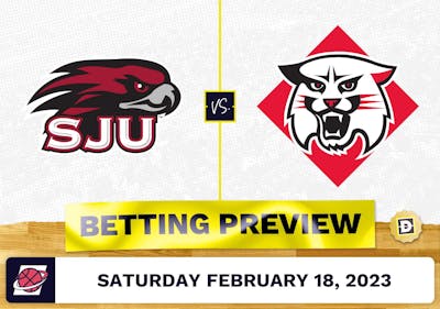 Saint Joseph's (PA) vs. Davidson CBB Prediction and Odds - Feb 18, 2023
