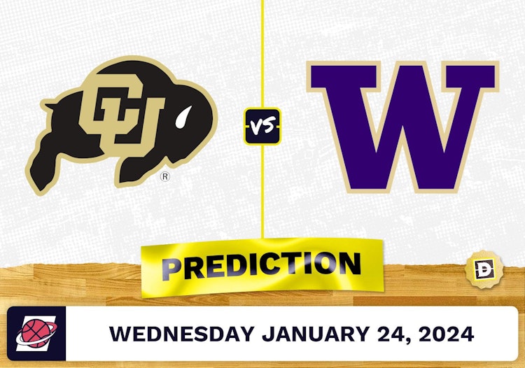 Colorado vs. Washington Prediction, Odds, College Basketball Picks [1/24/2024]