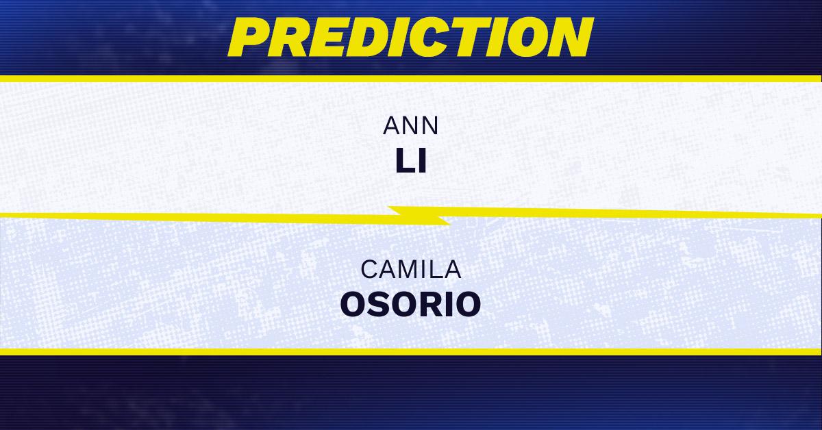 Ann Li vs. Camila Osorio prediction, odds, picks for Australian Open 2026