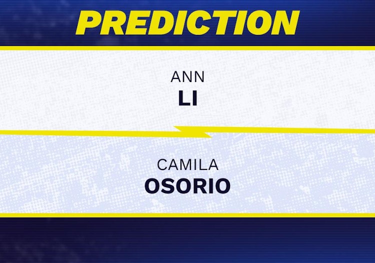 Ann Li vs Camila Osorio Tennis Prediction.