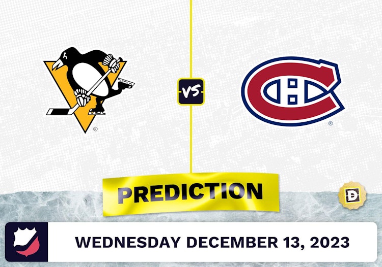 Pittsburgh Penguins vs. Montreal Canadiens Prediction, Odds, Picks for NHL Wednesday [12/13/2023]