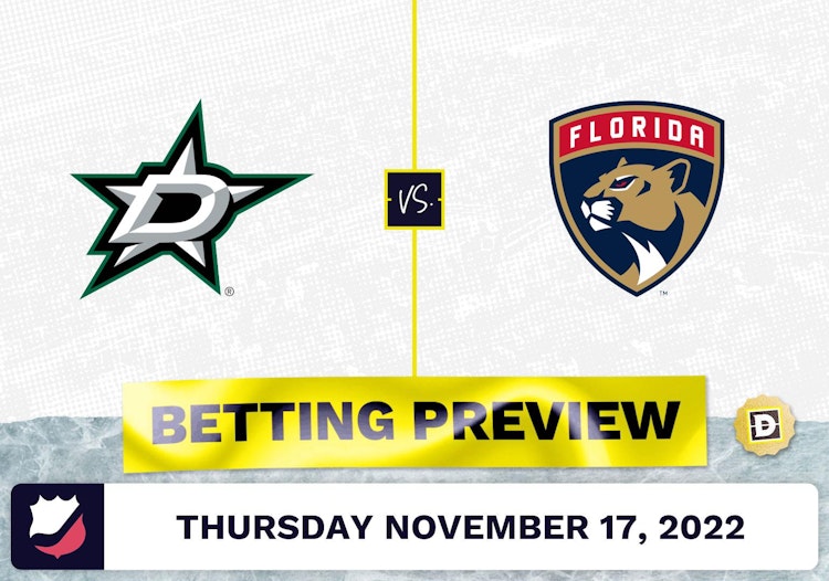 Stars vs. Panthers Prediction and Odds - Nov 17, 2022