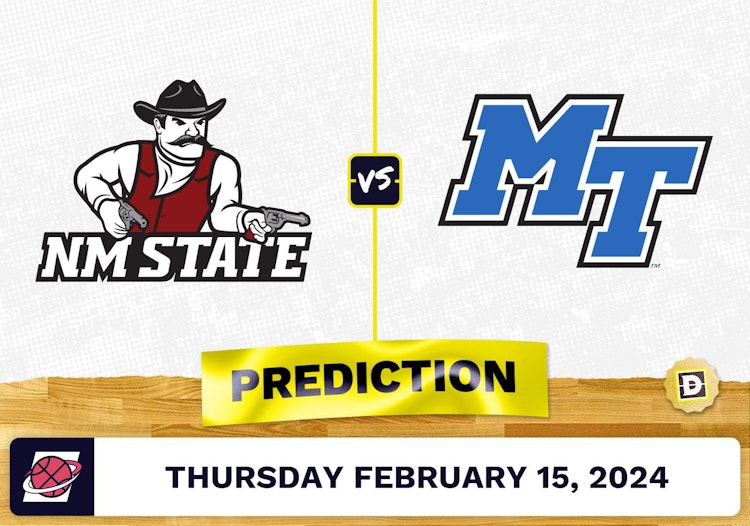 New Mexico State vs. Middle Tennessee Prediction, Odds, College Basketball Picks [2/15/2024]