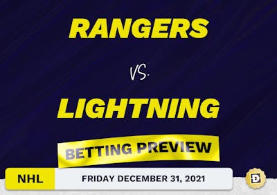 Rangers vs. Lightning Predictions and Odds - Dec 31, 2021