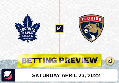 Maple Leafs vs. Panthers Prediction and Odds - Apr 23, 2022