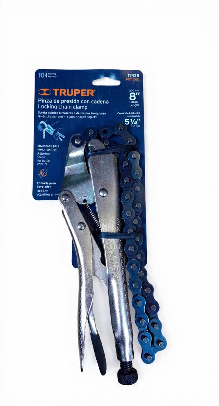 CAIMAN CADENA DE BLOQUEO 8" TRUPER