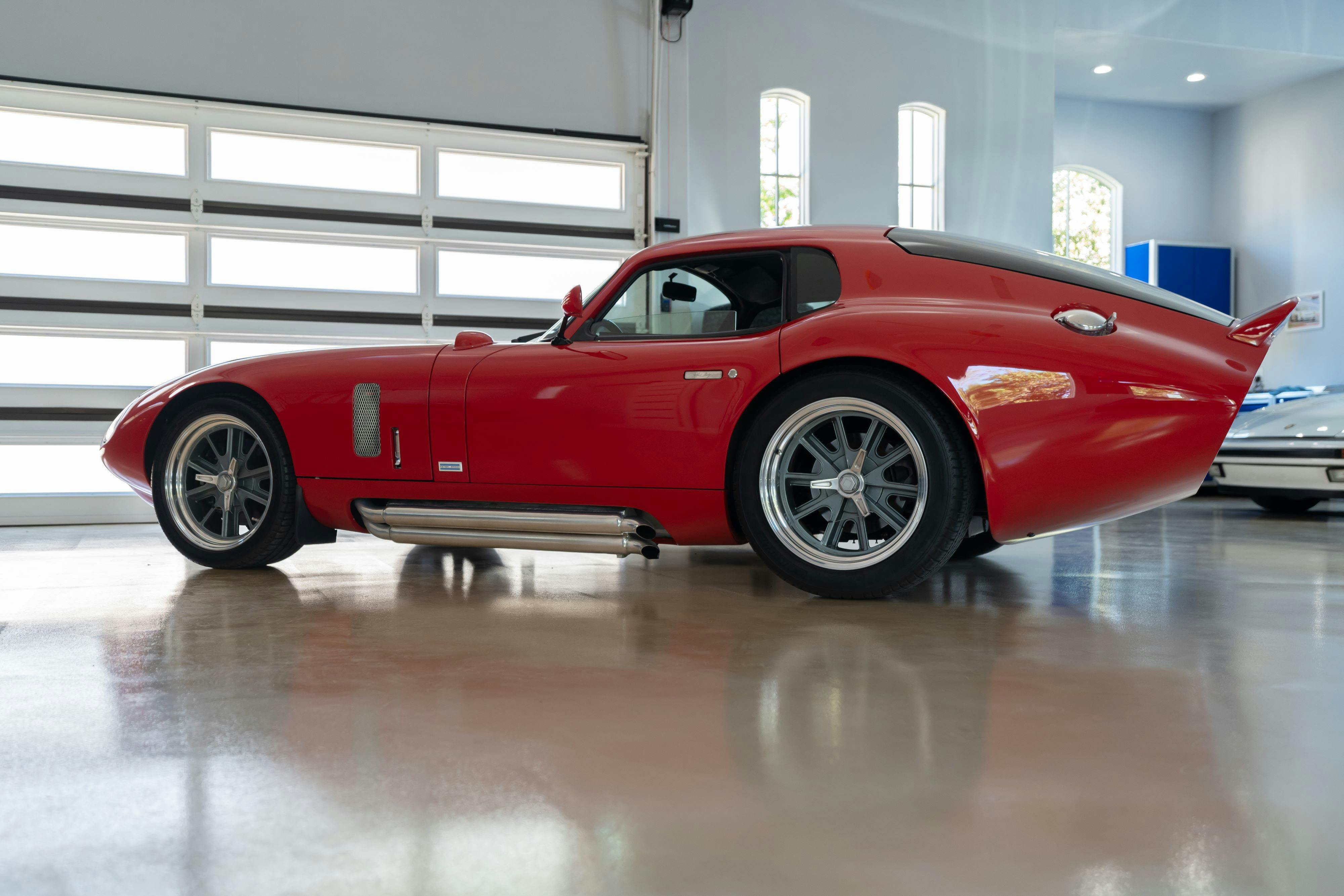 1965 Superformance Shelby Daytona CSX9114 in Monza Red.